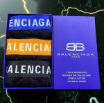Balenciaga Paris 3’lü Paket Pamuklu Boxer Seti